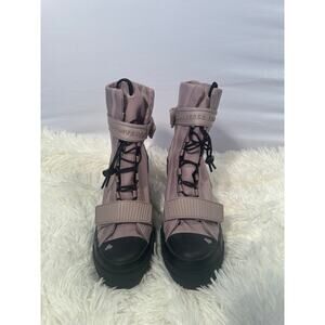 CONVERSE Womens Amethyst Grey Love Fearlessly Chuck Taylor All Star 5.5